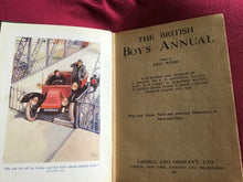 Load image into Gallery viewer, The British Boy&#39;s Annual 1921 - Hardcover - Eric Wood - Cassell and Company
