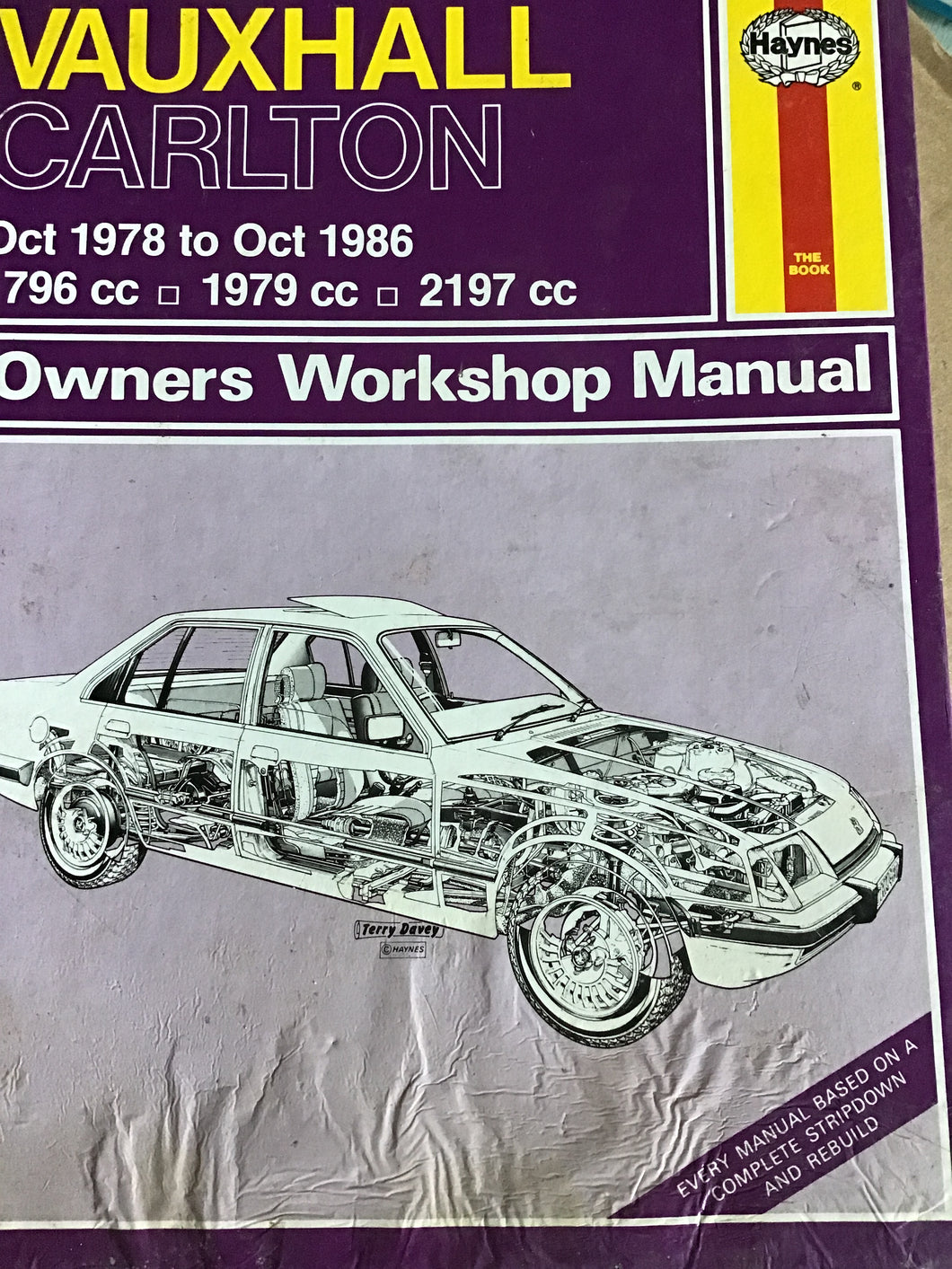 Vauxhall Carlton 1978-86 Owner's Workshop Manual (Owners workshop manuals / Haynes) Mead, John S.