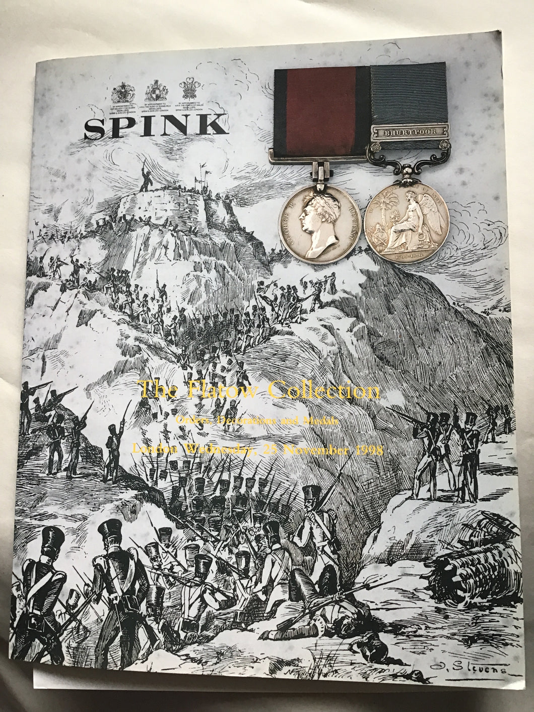 Spink Auctioneers The Flatow Collection  Orders, Decorations and Medals  The Property of Major A. F. Flatow, TLD 1998