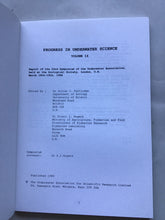 Load image into Gallery viewer, Progress in underwater science volume 14 reports of the underwater Association edited by partridge and Rogers paperback 1989
