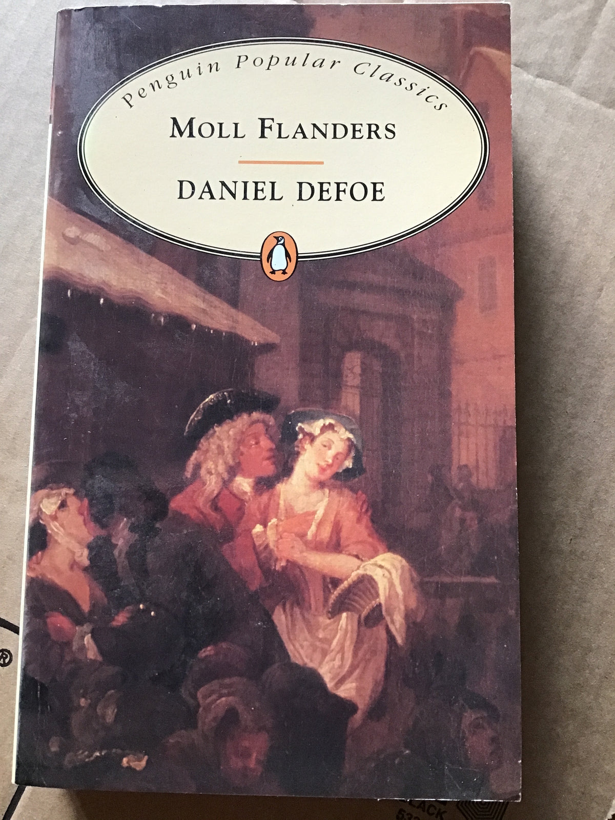 Moll Flanders - paperback- Defoe, Daniel - Popular penguin classics