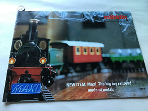 Marklin Catalogue Maxi 1994 E model railway