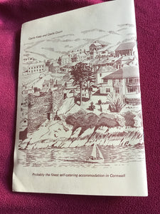 Cornish Quay Holidays Brochure. Paperback. A brochure of holiday cottages.