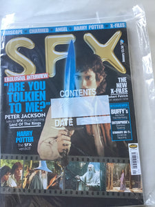 SFX magazine January 2002 number 86 Farscape charmed angel Harry Potter X-Files Lord of the rings special