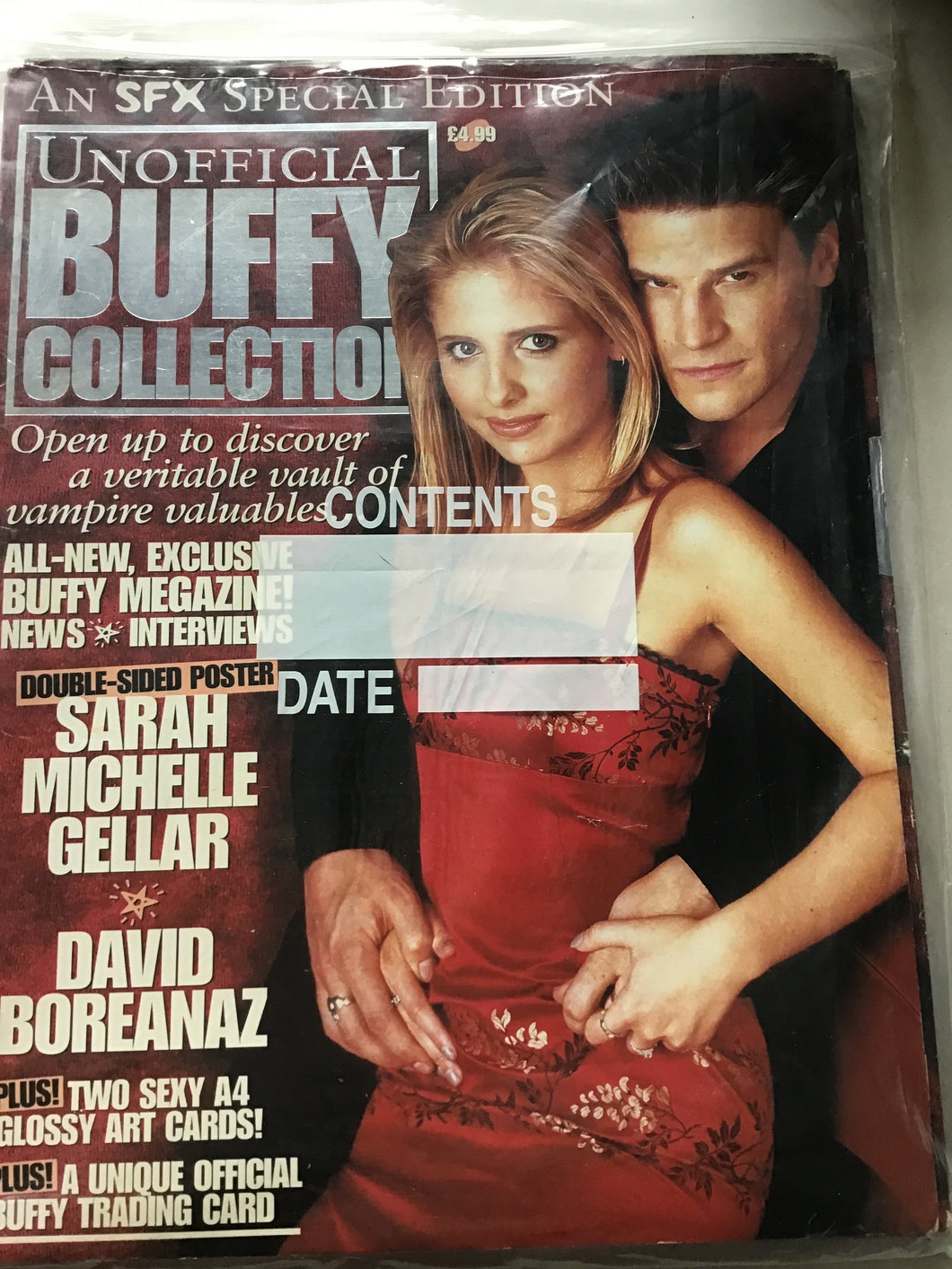 SFX special edition Unofficial Buffy collection posters included