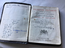 Load image into Gallery viewer, The salvation testament indexed and marked by the best methods of bible1941 leather cover pocket sized
