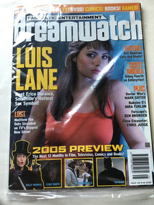 Dream watch magazine issue 125 small Ville lost Willy Wonka Star Wars hitchhikers Batman February 2005