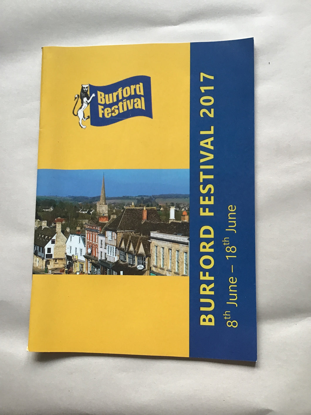 BURFORD FESTIVAL 2017  8th June - 18