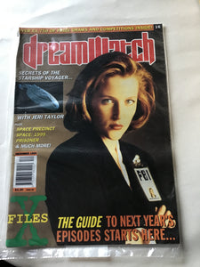Dream watch magazine November 1995 X-Files space precinct space 1999 prisoner
