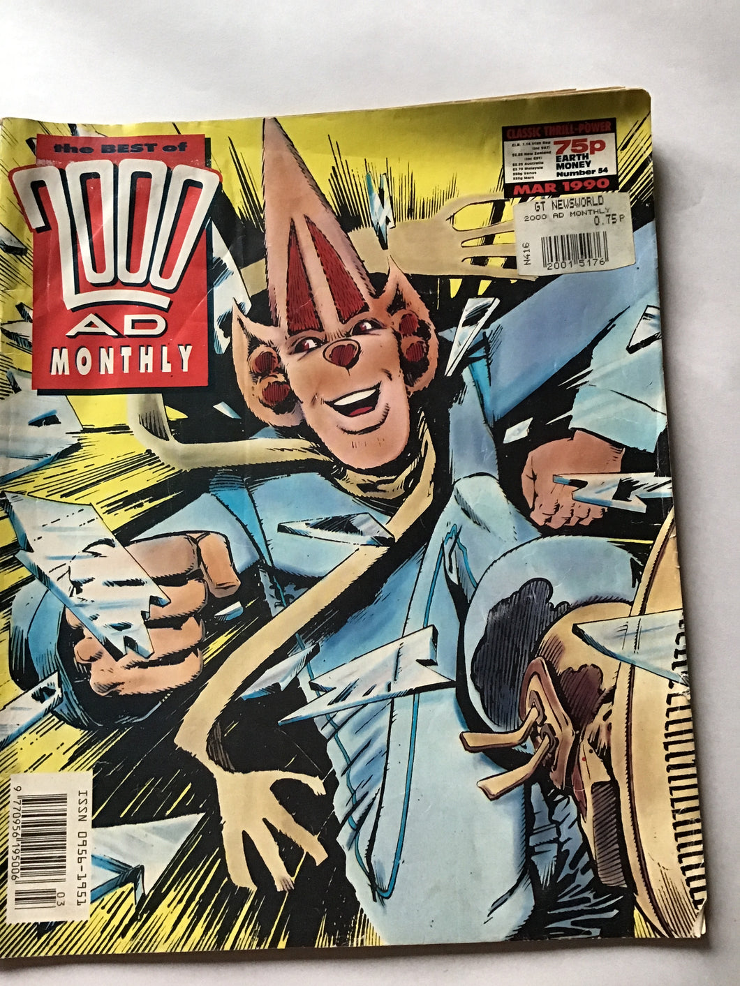 The best of 2000 A.D. monthly March 1990 number 54