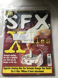 SFX magazine number 26 June 1997 X-Files Babylon 5 The Avengers space truckers