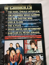 Load image into Gallery viewer, Dream watch magazine April 1996 Lewis and Clark The Avengers Babylon five X-Files superman
