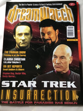 Load image into Gallery viewer, Dream watch magazine November 1998 Truman show Claudia Christian Babylon 5 small soldiers sliders Star Trek
