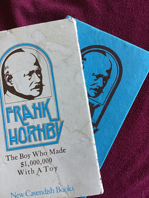 Frank Hornby the boy who made $1 million ($1,000,000) with a toy hardcover M.P Gould Hardcover with Slipcase 1975