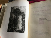 Load image into Gallery viewer, The Poetical Works of John Milton. Etchings, mezzotints and copper engravings by William Hyde Hardcover - 1904 (MDCCCCIV)
