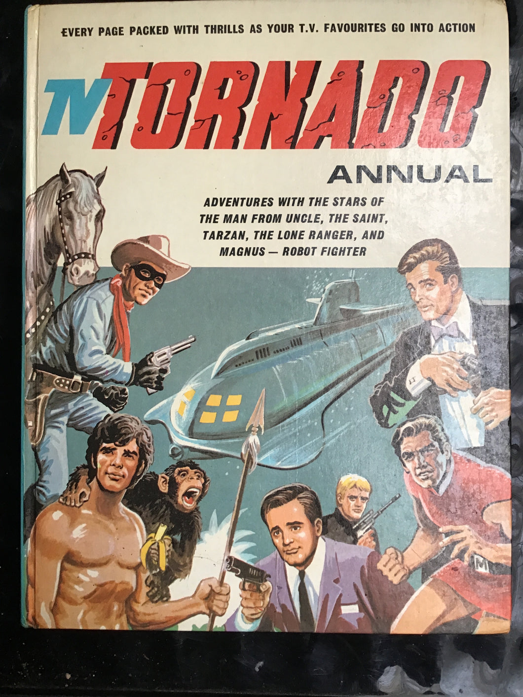 TV tornado annual hardcover - World Distributors c1968