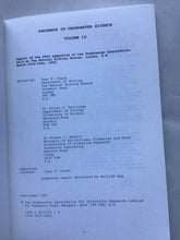 Load image into Gallery viewer, Progress in underwater science volume 16 reports of the underwater Association 1991 edited by Clark Partridge and Rogers
