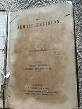 Load image into Gallery viewer, The Jewish Religion [Hardcover] Friedlander M
