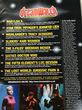 Load image into Gallery viewer, Dream watch magazine July 1990 7X files the lost world the fifth element Babylon 5 Batman
