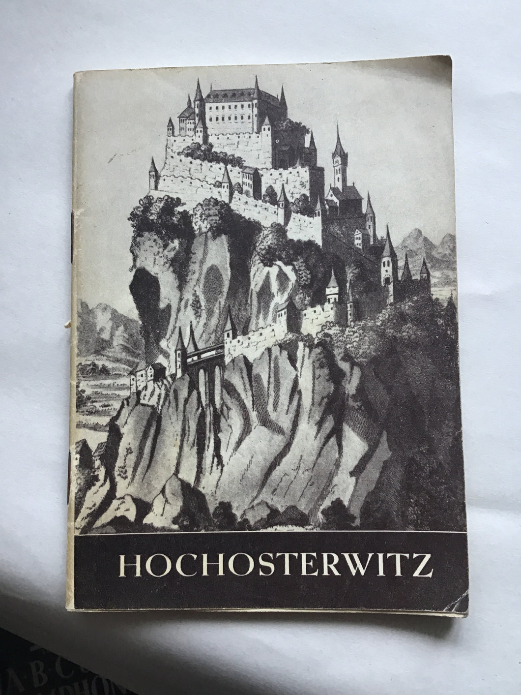 DIE  BURG  HOCHOSTERWITZ  IN KARNTEN  UND IHRE GESCHICHTE  VON  GEORG KHEVENHOLLER-METSCH Paperback