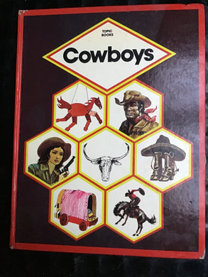 Cowboys topic books hardcover McDonald educational