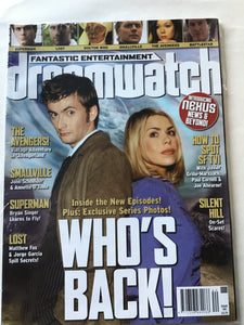 Dream watch magazine May 2006 issue 140 Doctor Who The Avengers superman Smallville lost silent Hill