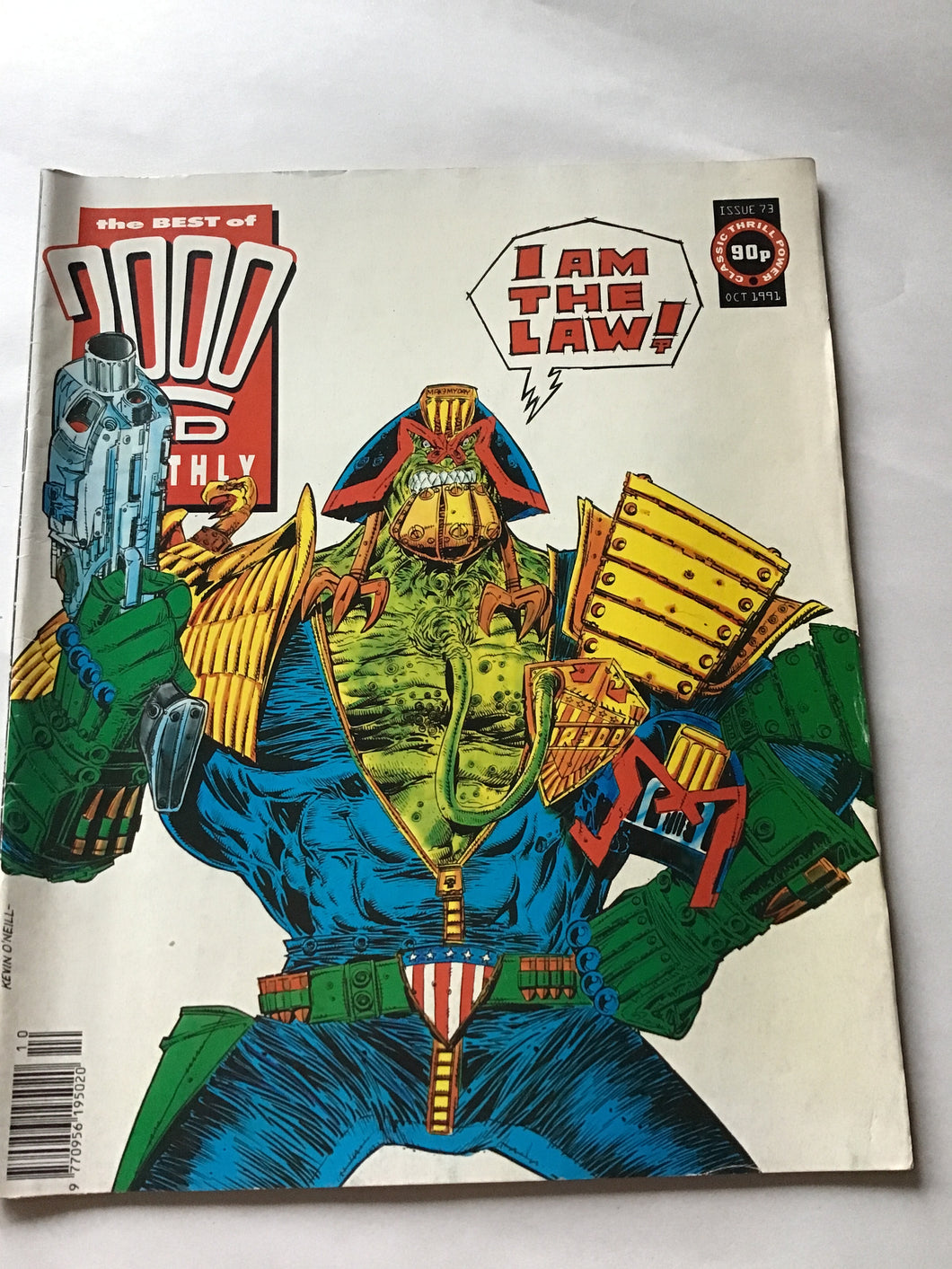 The best of 2000 A.D. issue 73 October 1991