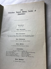 Load image into Gallery viewer, The Ashmolean natural history Society of Oxfordshire founded 1828 proceedings and report for 1941 to 1947
