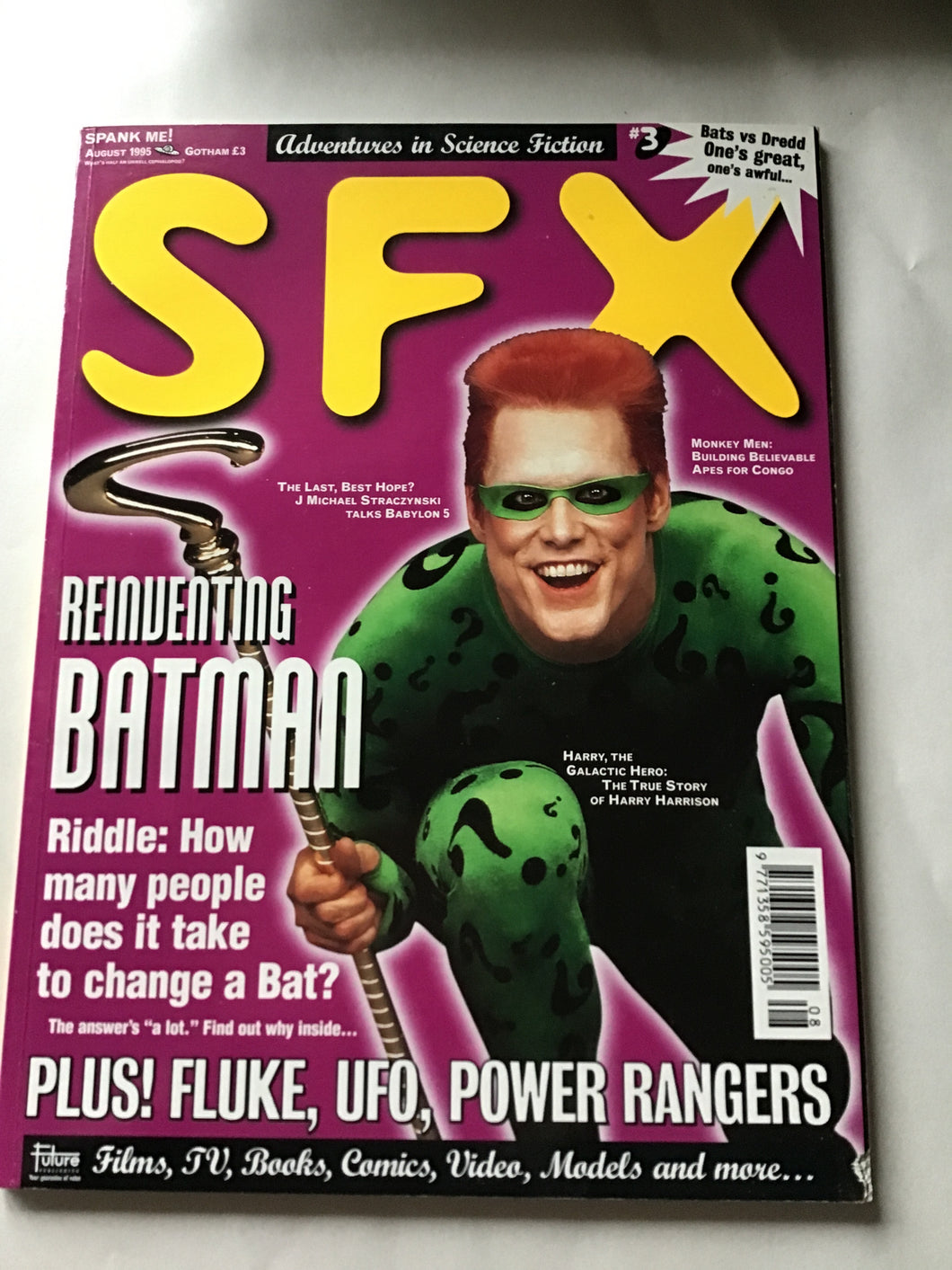 SFX magazine Batman Ridler August 19 95