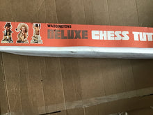 Load image into Gallery viewer, Waddingtons deluxe chess tutor learn to play chess in 30 minutes 1973 E S Lowe Company Limited New York
