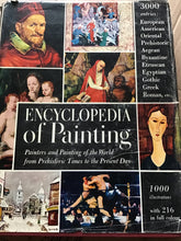 Load image into Gallery viewer, Encyclopedia of Painting: Painters and Painting of the World from Prehistoric Times to the Present Day - hardcover- 3000 entries 1963
