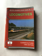 Load image into Gallery viewer, British railways pocketbook number one locomotives platform five summer autumn 1995 edition
