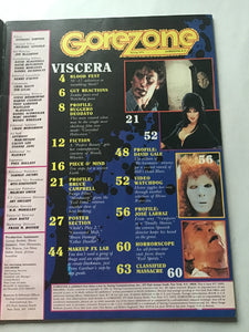 Gore zone 1991 number 17 magazine.