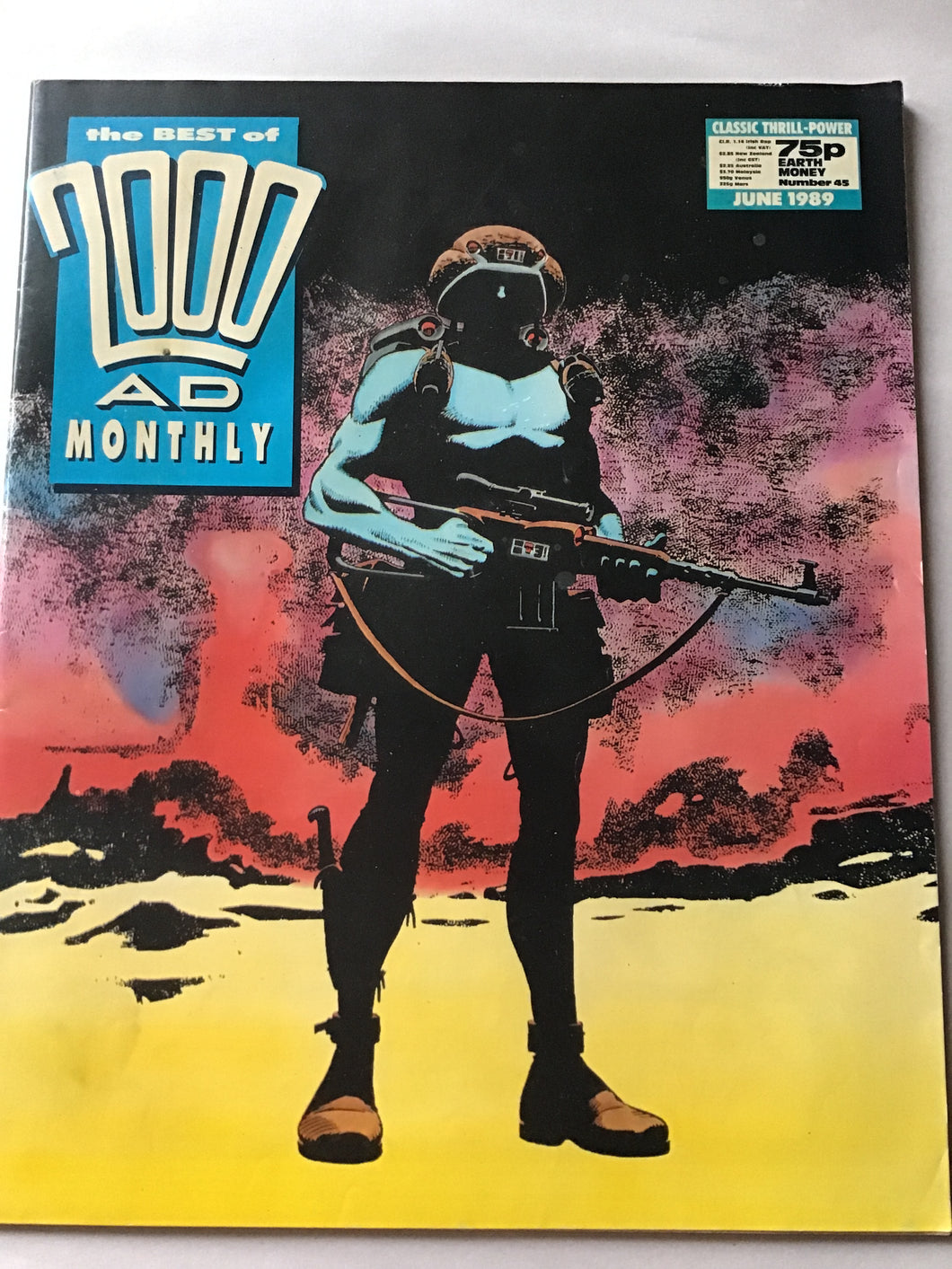 The best of 2000ad monthly number 45 June 1989