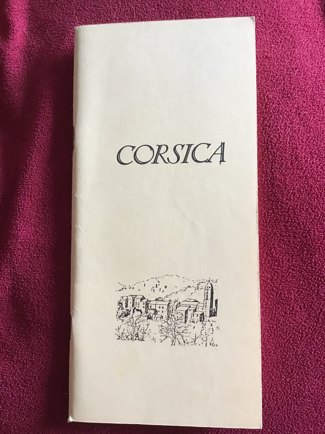 Corsica 1994 tourist guide paperback