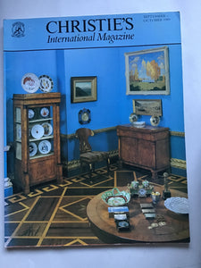 Christies International magazine September October 1989 paperback