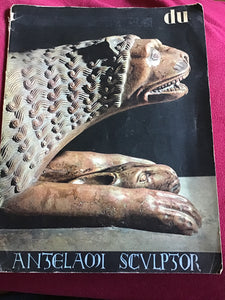 The Sculptor  Benedetto Antelami  by Kart Forster - paperback.