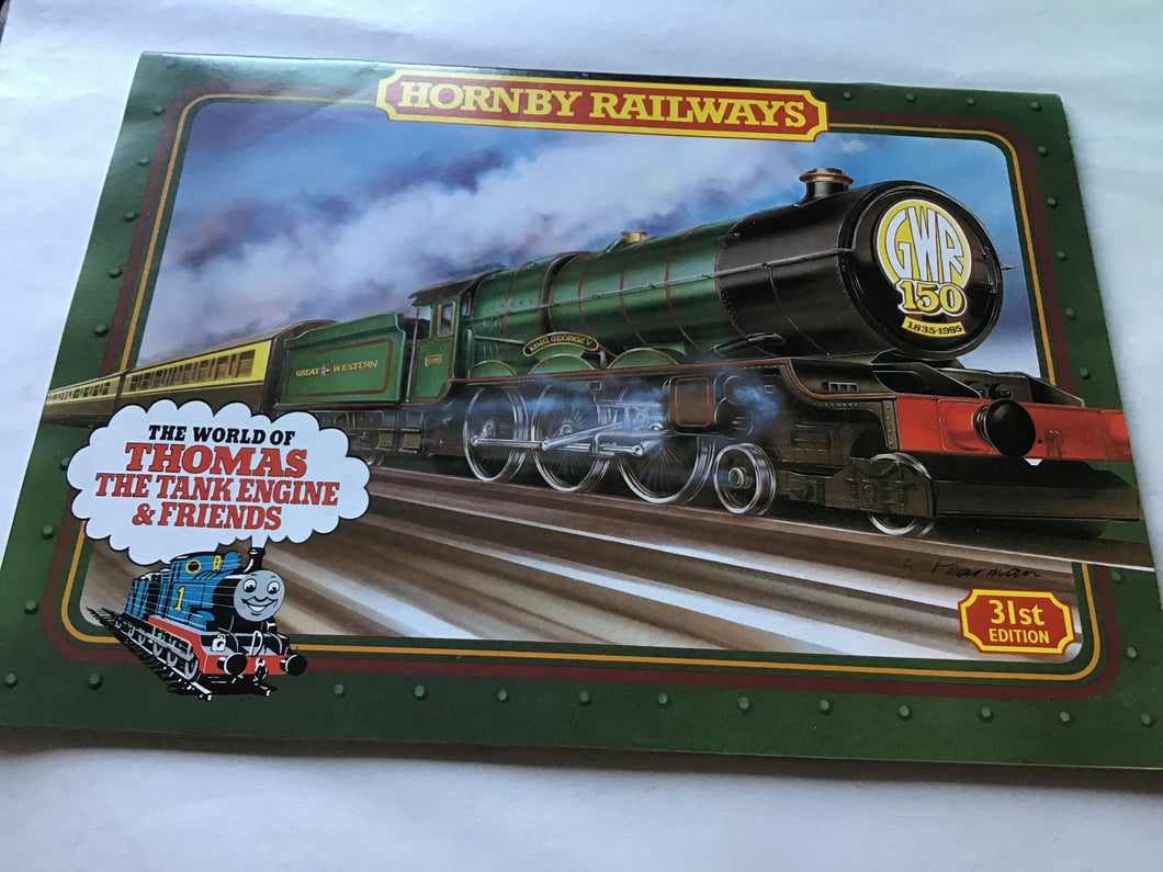 Hornby railways 1984 catalogue 31st edition Thomas the Tank Engine and friends model railway