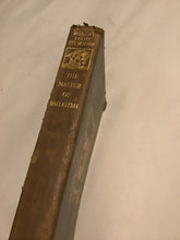 Load image into Gallery viewer, The master of Ballantrae leather bound edition Robert Louis Stevenson X library 1916 Scribners
