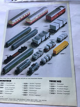 Load image into Gallery viewer, Trix new items for 1982 model railway catalogue Minitrix
