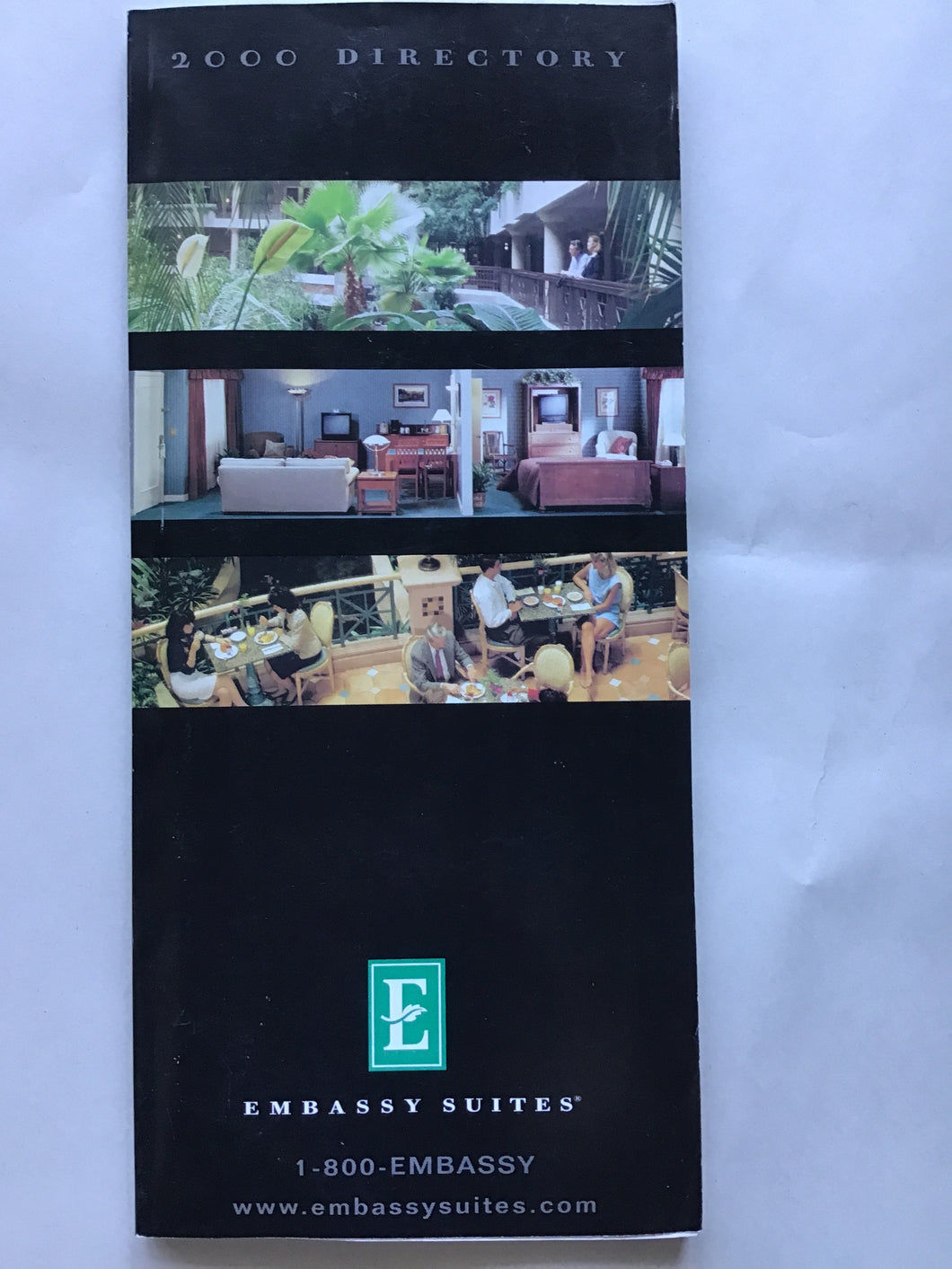 Embassy suites hotel brochure 2000 directory paperback