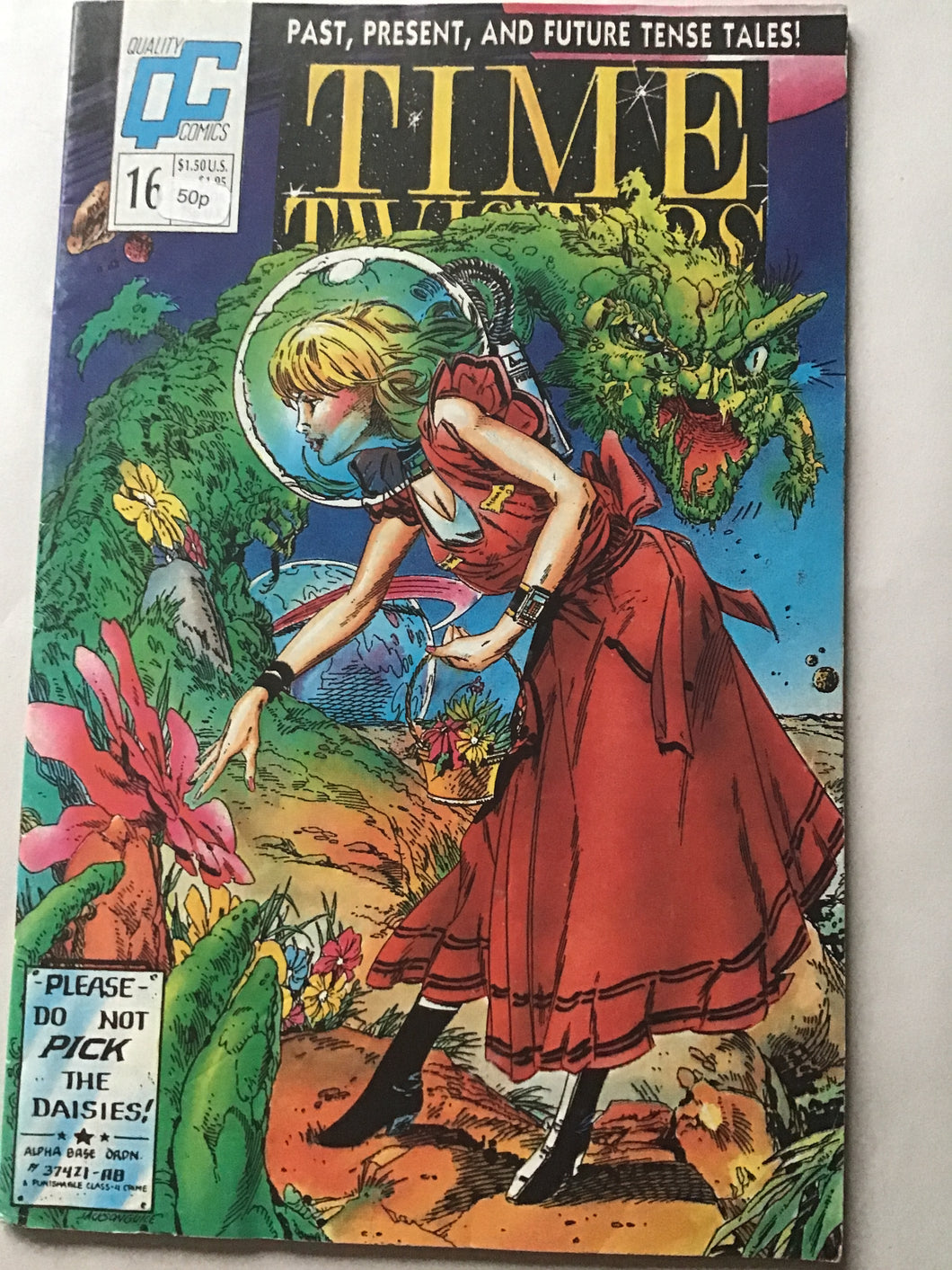 Quality comics QC number 16 Time Twisters