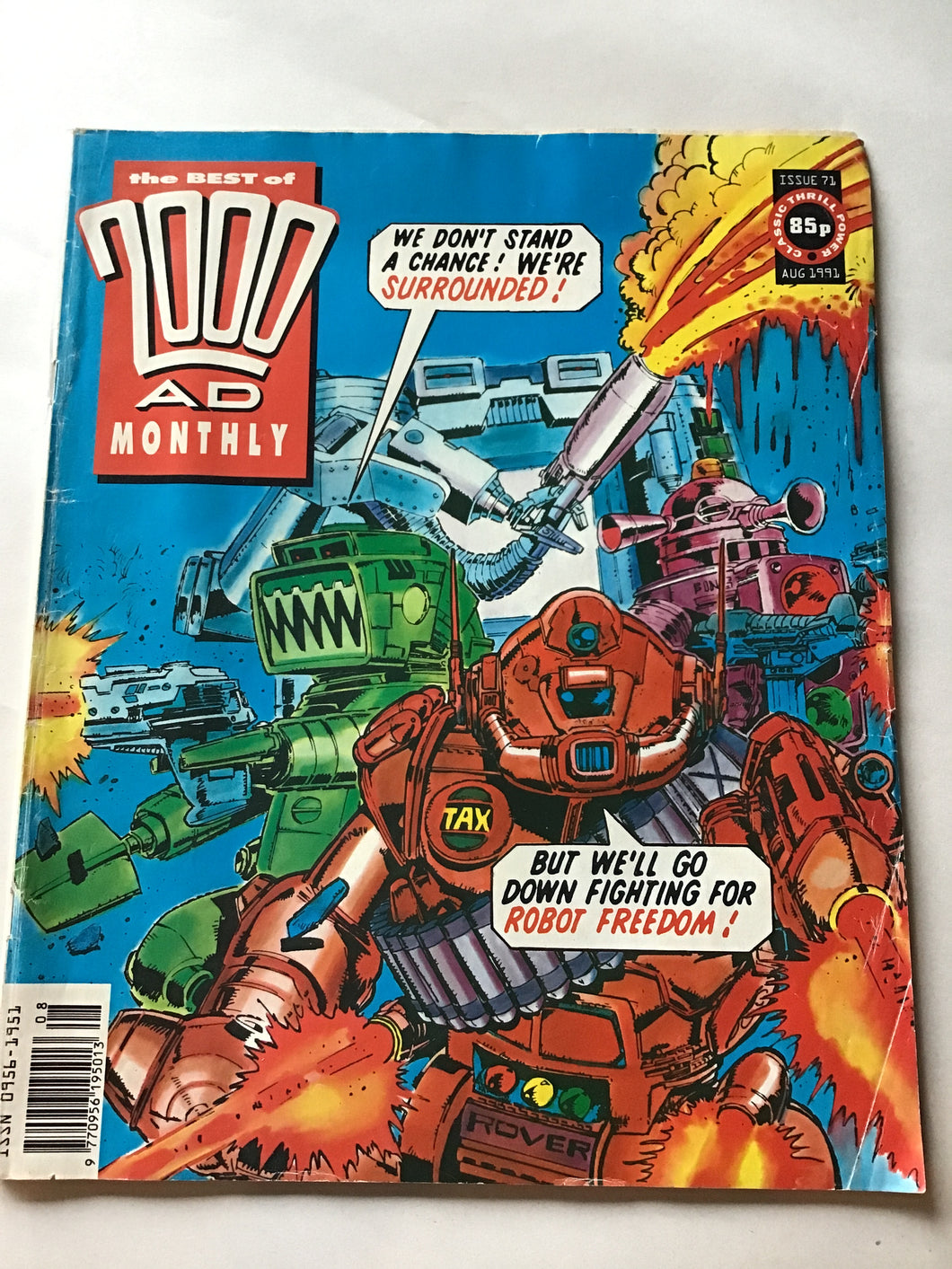 The best of 2000 AD monthly issue 71 August 1991