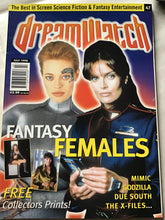 Load image into Gallery viewer, Dream watch magazine July 1998 mimic Godzilla Duesouth X-Files
