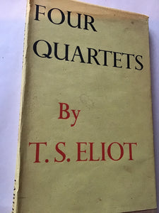 Four Quartets. Hardcover. By T. S. ELIOT.  1952