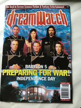Load image into Gallery viewer, Dream watch magazine August 1996 Babylon 5 Independence Day

