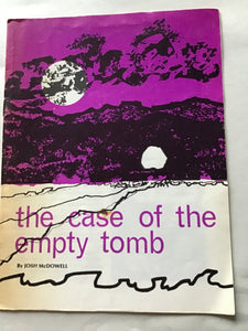 The case of the empty tomb paperback by Josh McDowell campus Crusade for Christ