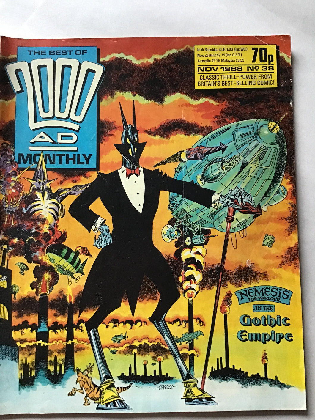 The best of 2000 A.D. monthly November 19 88 number 38