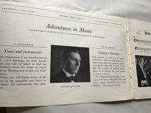 Load image into Gallery viewer, Adventures in  Music  AUTUMN TERM 1960  Orchestral  Concerts
