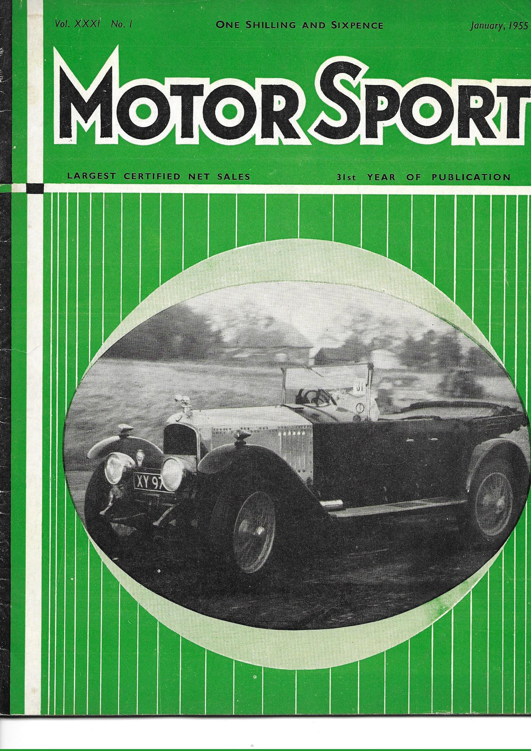 Motor Sport Magazine XXXI No.1 January 1955